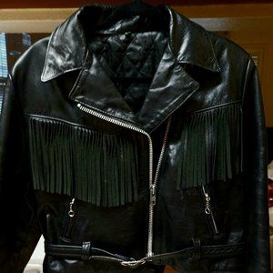 Leather Lined Biker Jacket